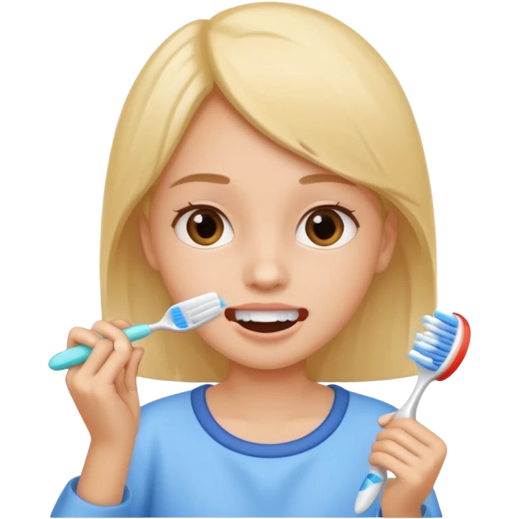 daily routines girl emoji