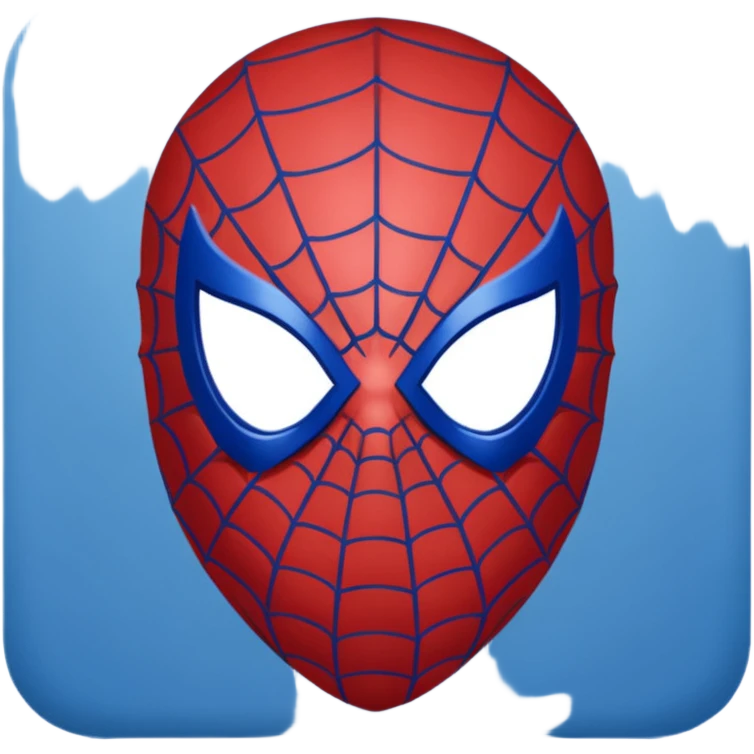 Spiderman face emoji