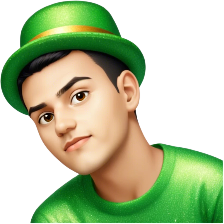 Sparkling Leprechaun emoji