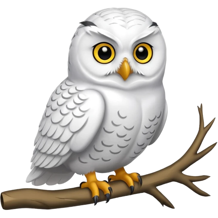 snowy owl emoji