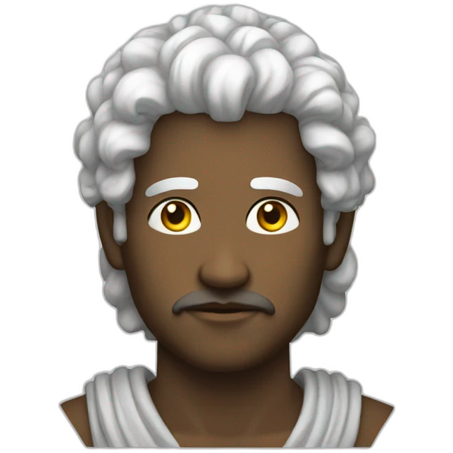 god white emoji