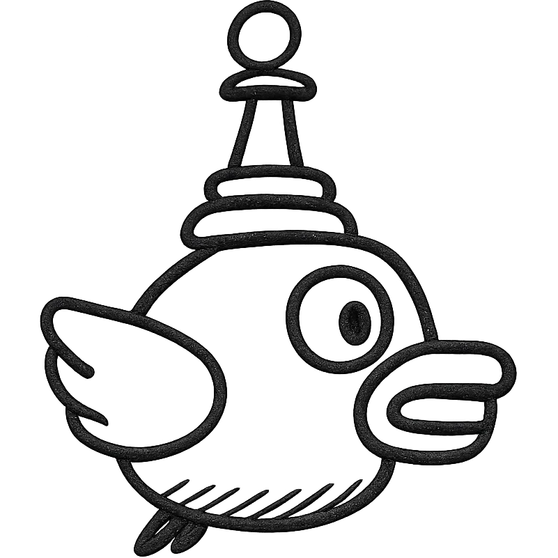 Chess flappy bird emoji
