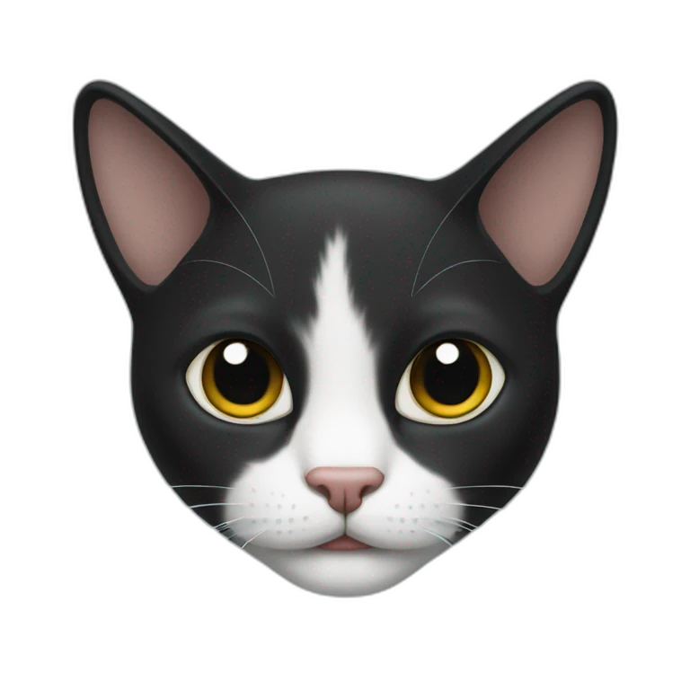 Gato negro emoji