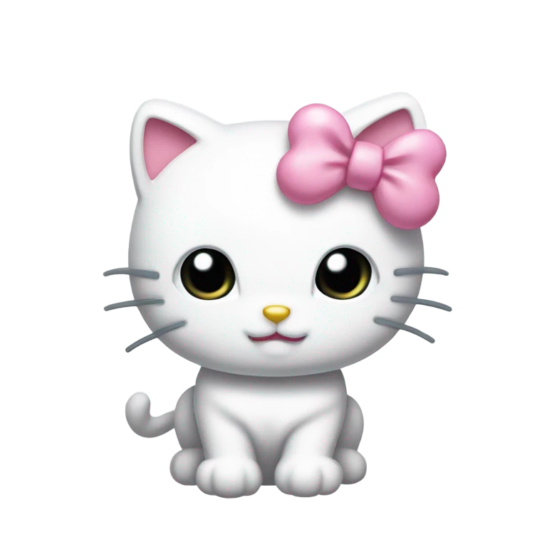 Hello kitty pink  emoji