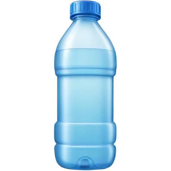 Bottle of water emoji