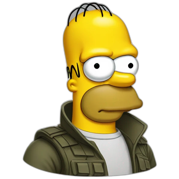 Hommer simpson espion emoji