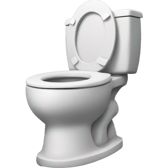 Toilet on the moon emoji