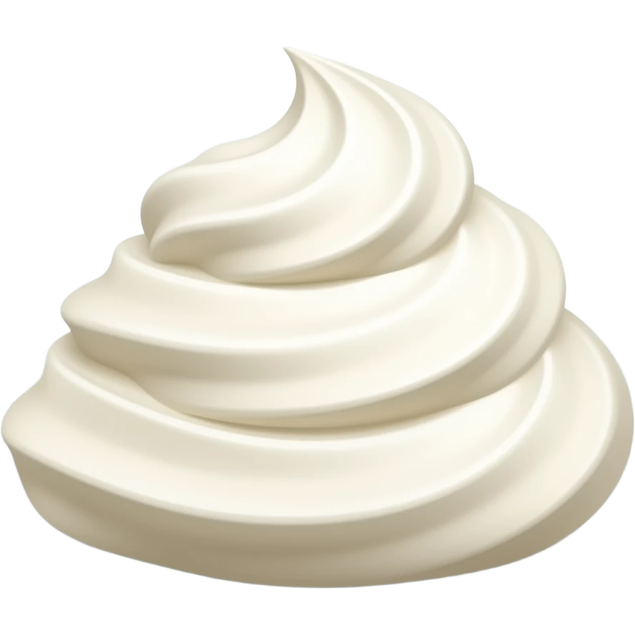 create a whipping cream pack emoji