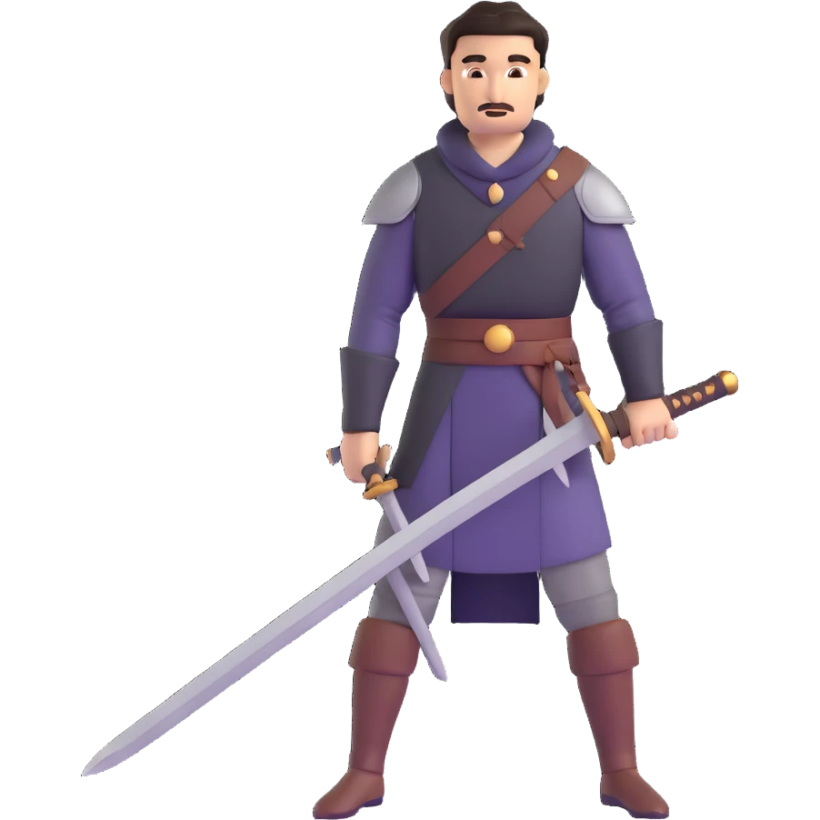 man with broadsword emoji