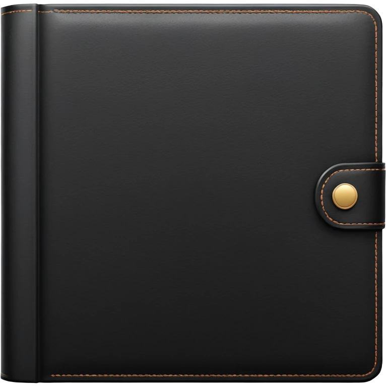 closed black book emoji