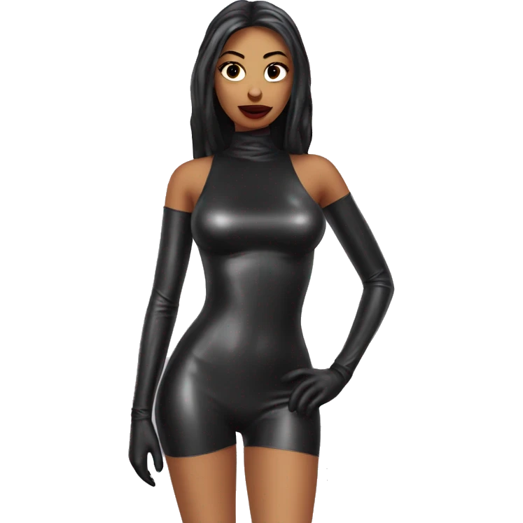 Latex girl emoji