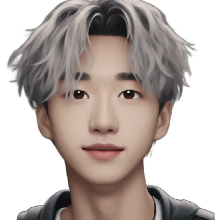 hyunjin of stray kids emoji