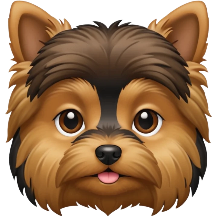 Puedes crear por favor una yorkie  emoji