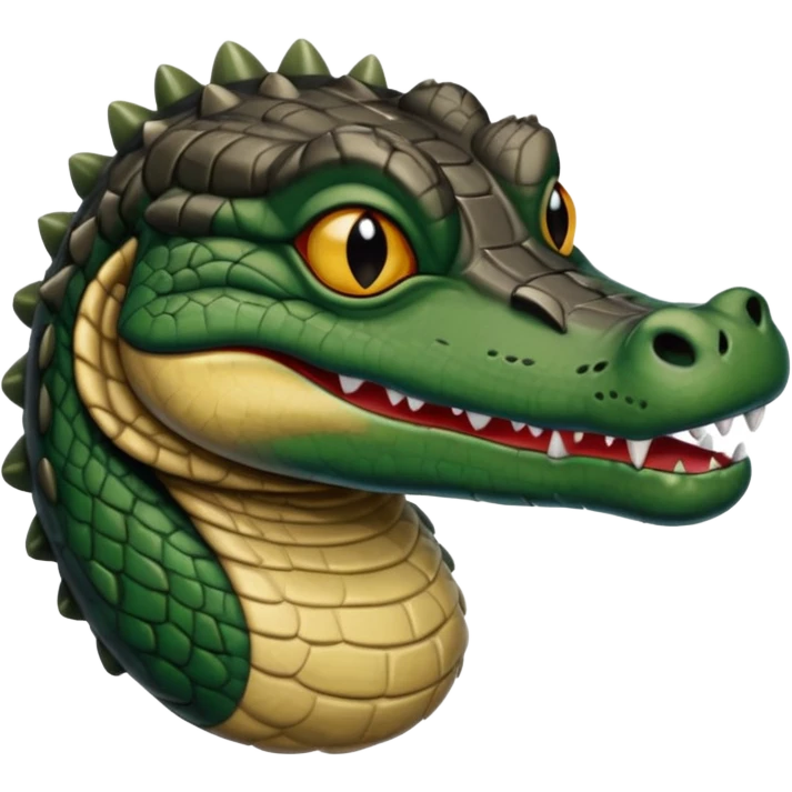 jacaré de luto emoji