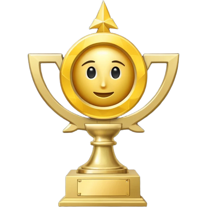 Please put the word "asar" on the trophy emoji