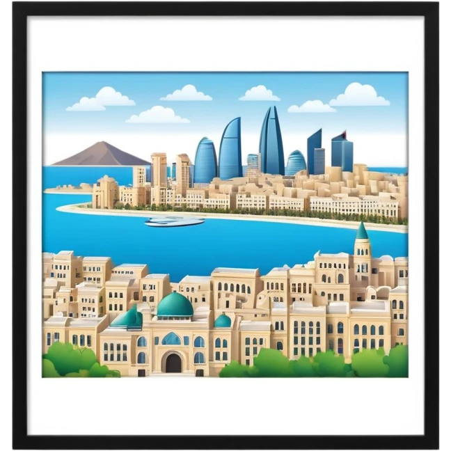 Baku city emoji