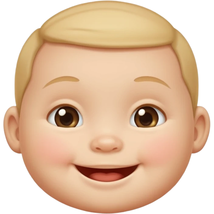 Fat baby emoji