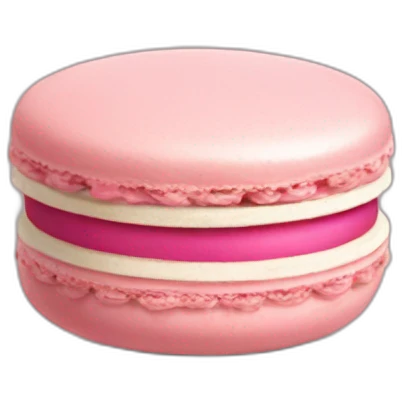 wonderful macaron emoji