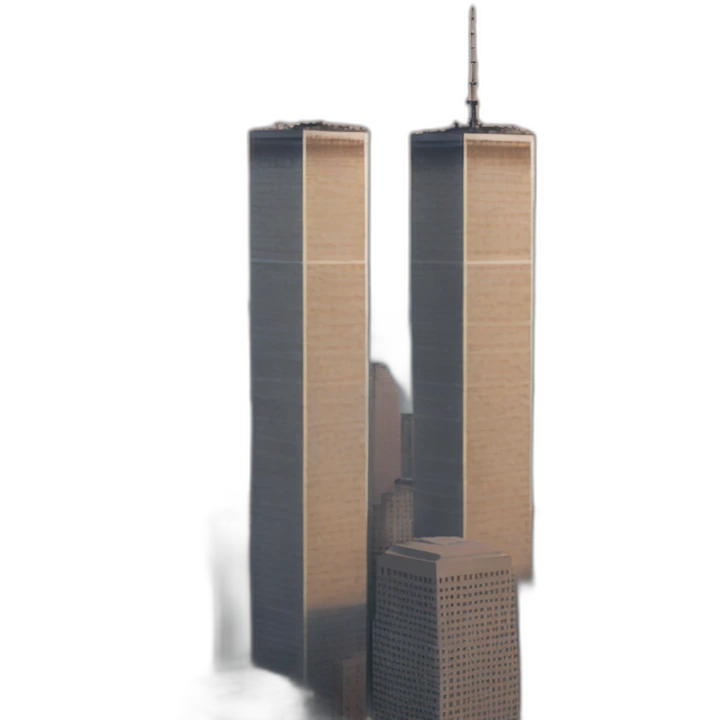 Twin tower 9/11 emoji