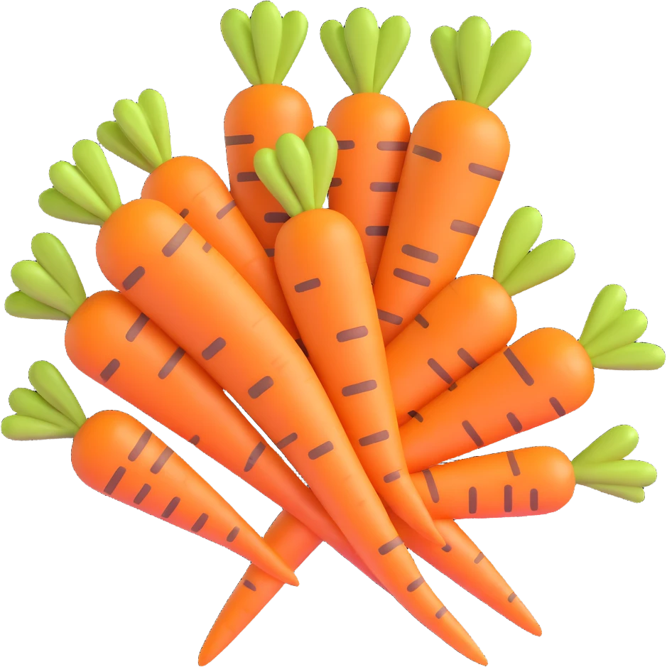 bunch of carrots emoji