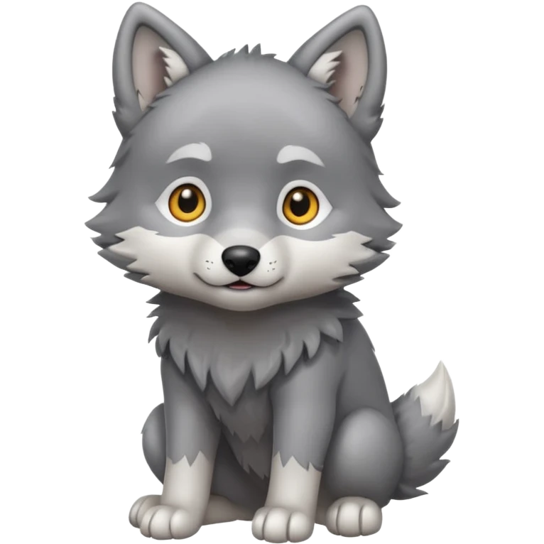 a full body of baby wolf 



















 emoji