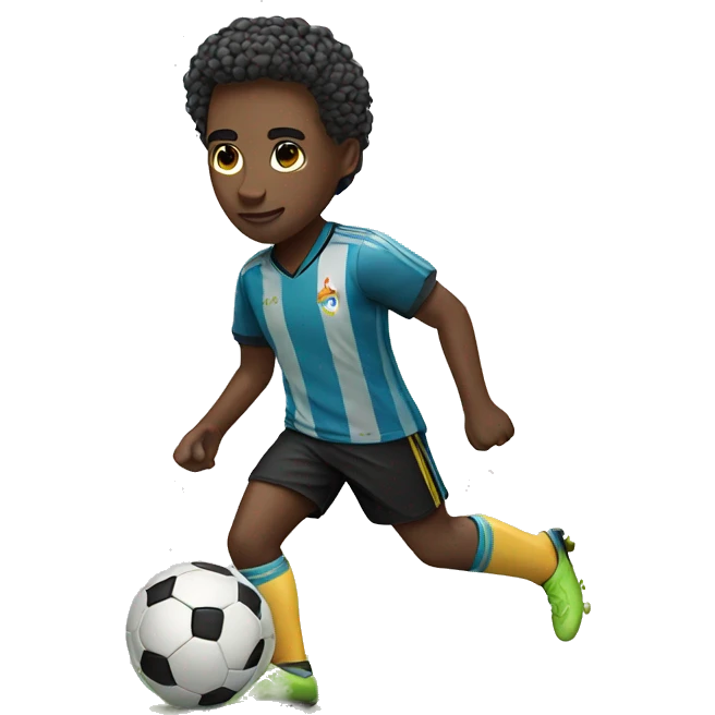 Unicorn soccer player emoji