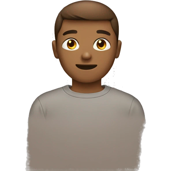 brown t shirt emoji
