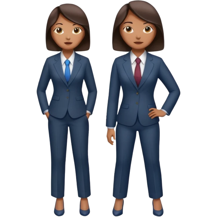 Asian women shining confident full body fat 100kg emoji