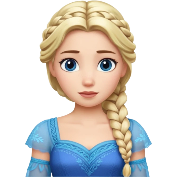 Disney Frozen elza emoji
