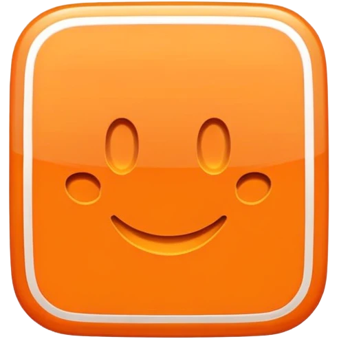 orange square with 'OK' text emoji