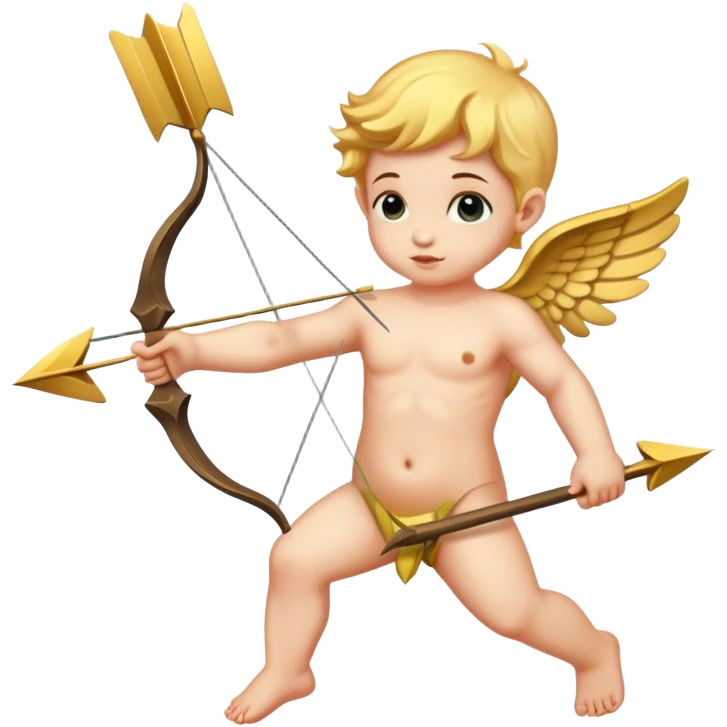 putto with arrow emoji