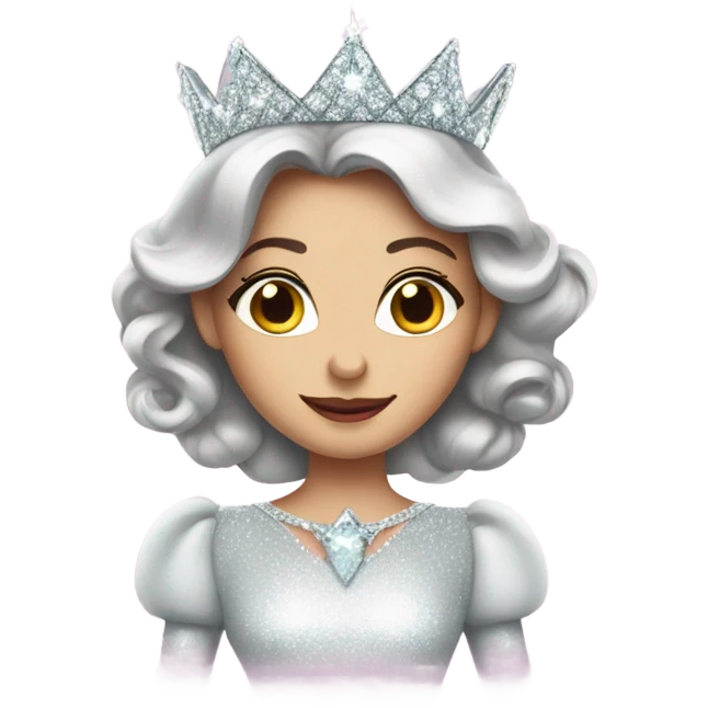 glinda the good witch wearing emoji