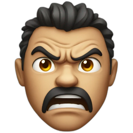angry fury emoji