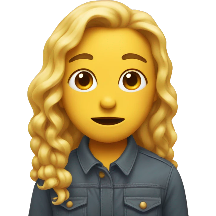 Love emoji with drool emoji