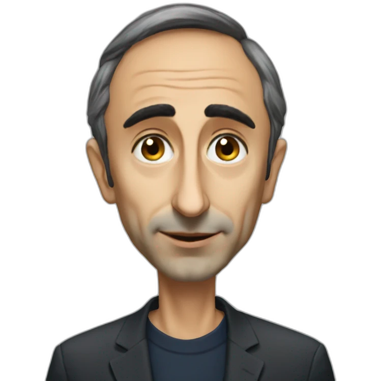 Éric Zemmour tete emoji