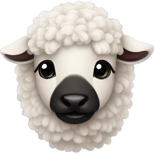 valais blacknose lamb emoji