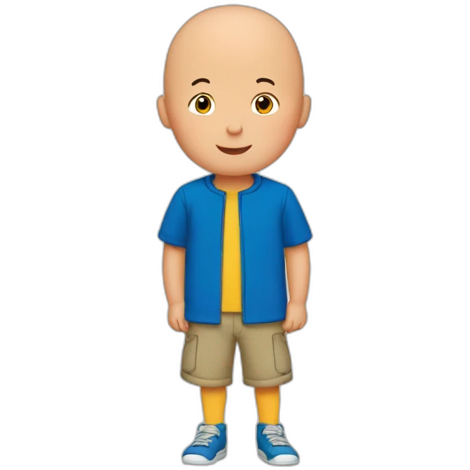 Caillou emoji