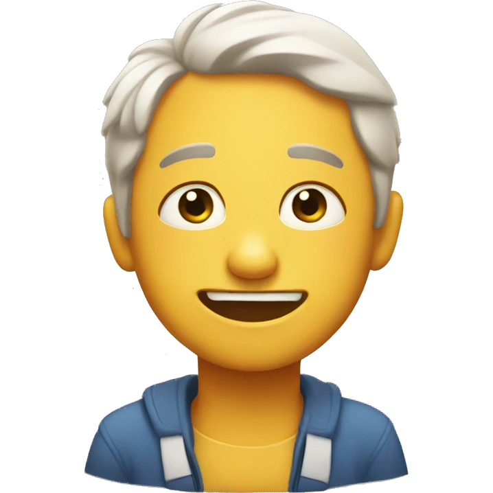 Tired but happy emoji emoji
