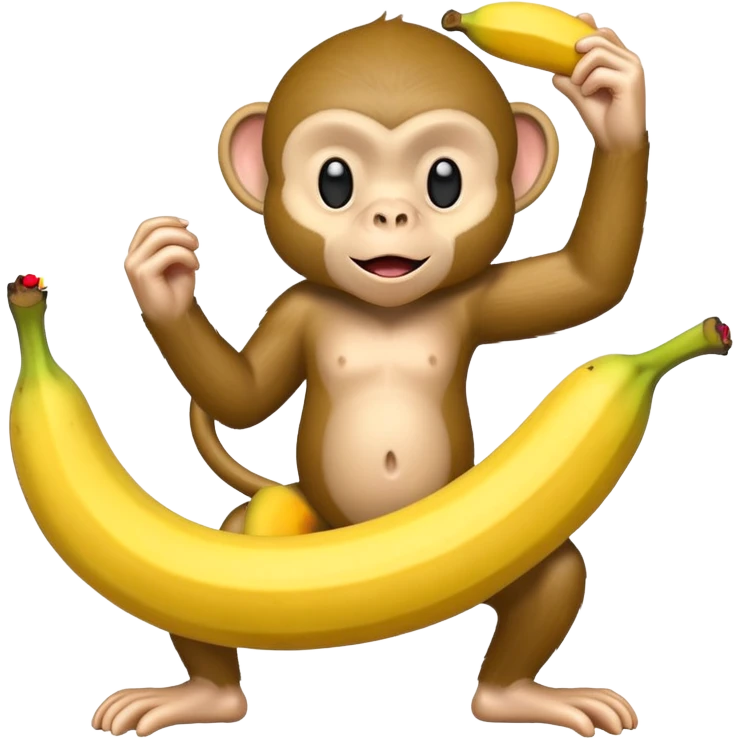Monkey banana  emoji