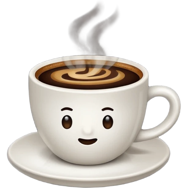 MAKE ONE CUP COFFEE EMOJI emoji