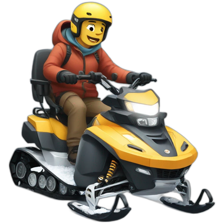 snowscooter quad emoji