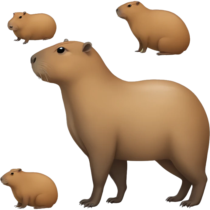 Capybara emoji