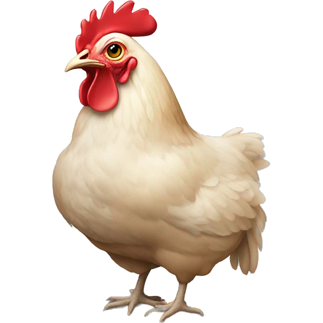 Hen emoji