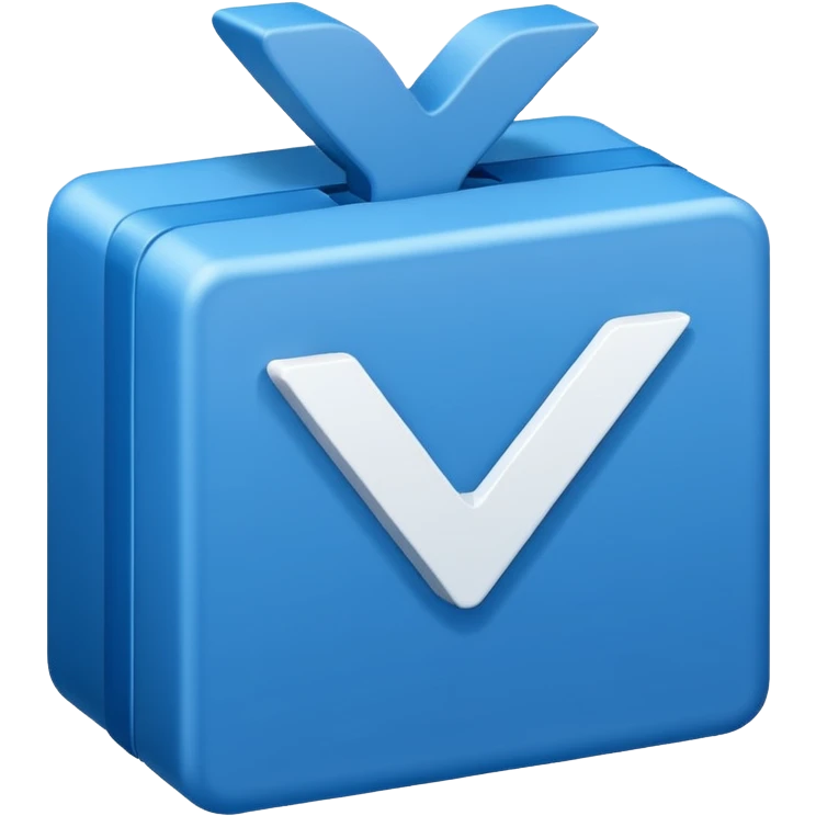 WhiteCheckmark in blue box emoji