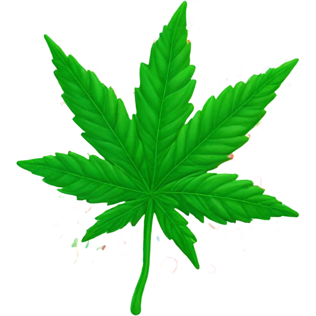 Party pot leaf emoji