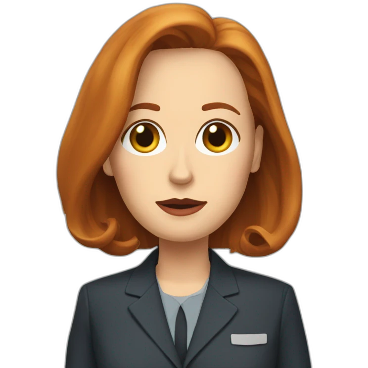 dana scully emoji