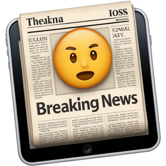 Breaking news emoji