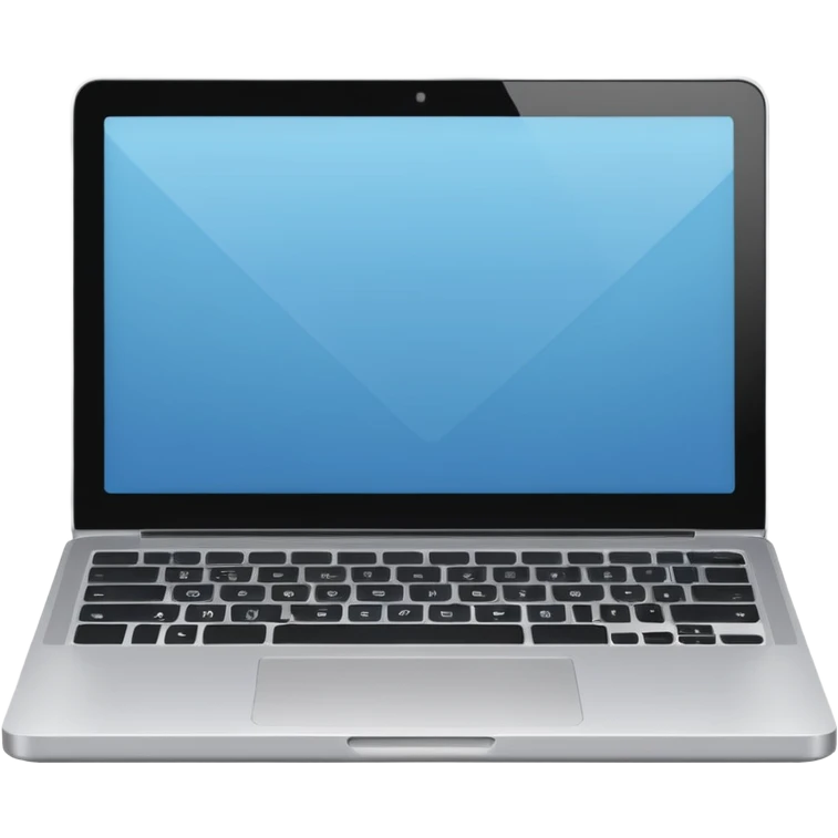 An open laptop emoji