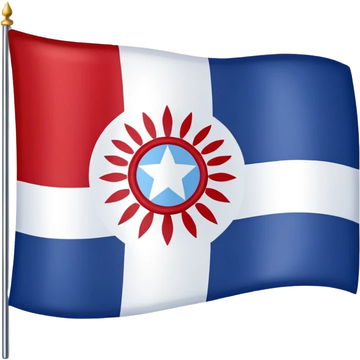 Cherokee flag 
 emoji