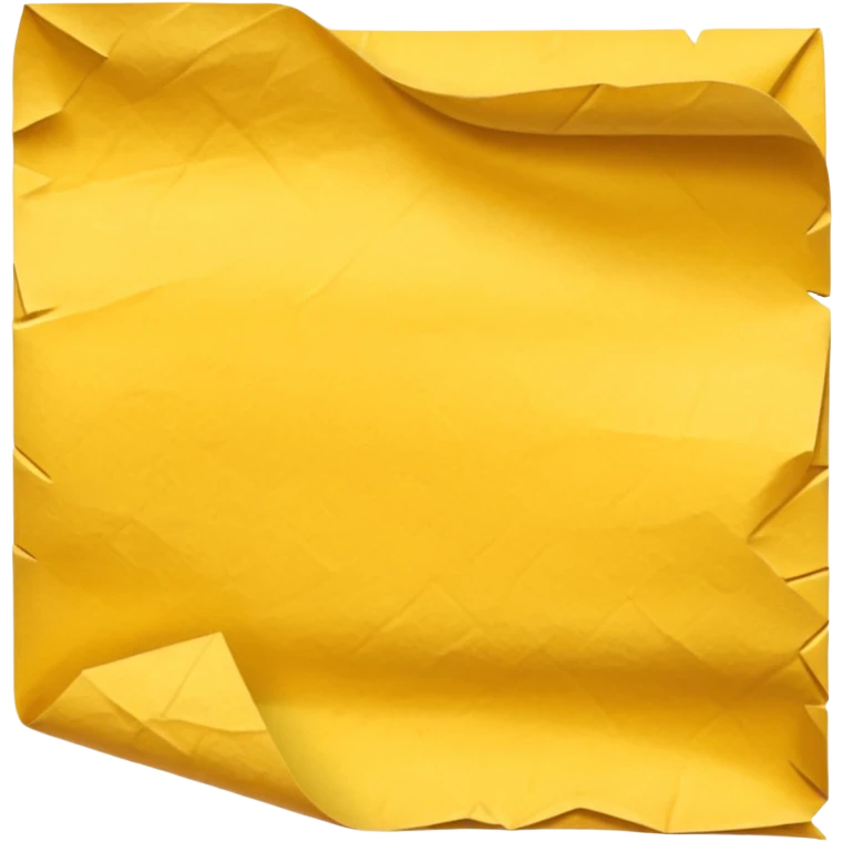 generate an ios genmoji of a yellow paper form that says "yellow form" emoji